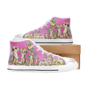 Meerkats - High Top Shoes - Little Goody New Shoes Australia