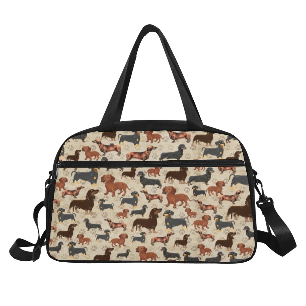 Dachshund shop travel bag