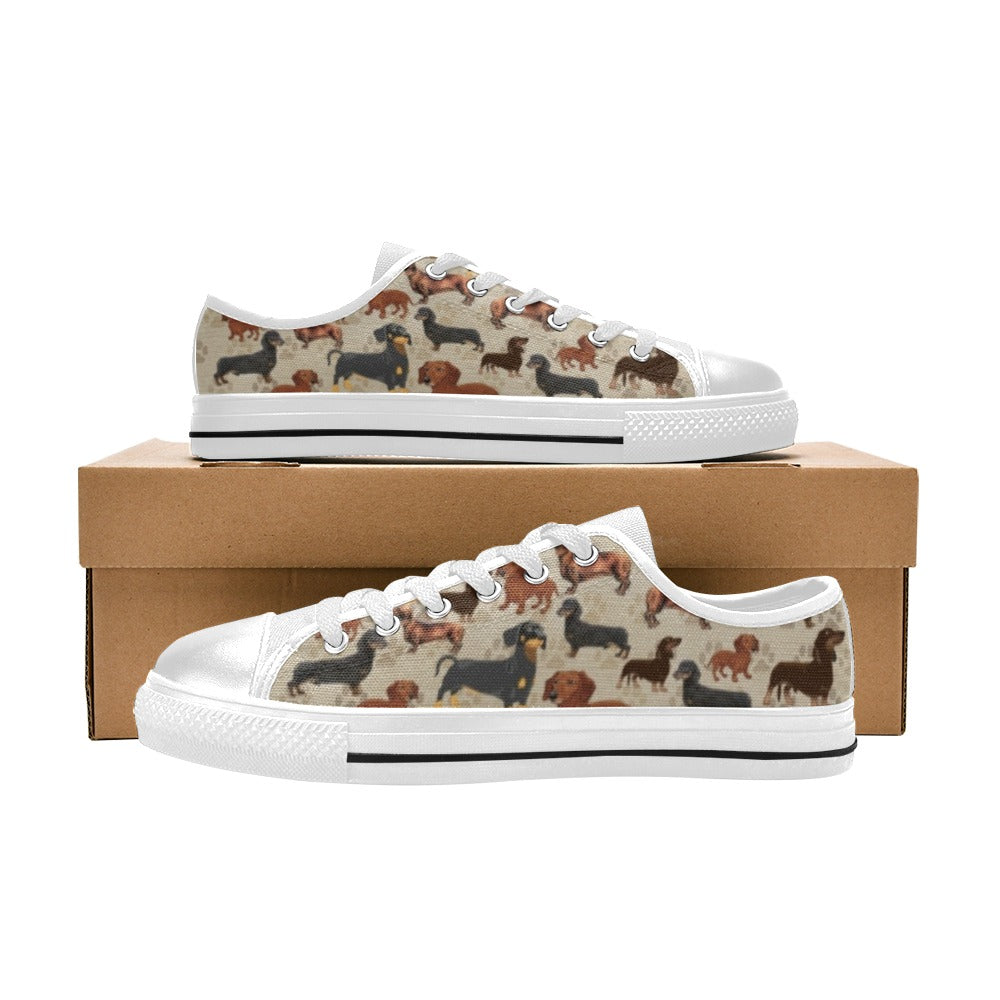 Dachshund - Low Top Shoes - Little Goody New Shoes Australia
