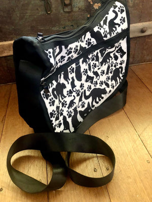 Black Cat - Crossbody Handbag