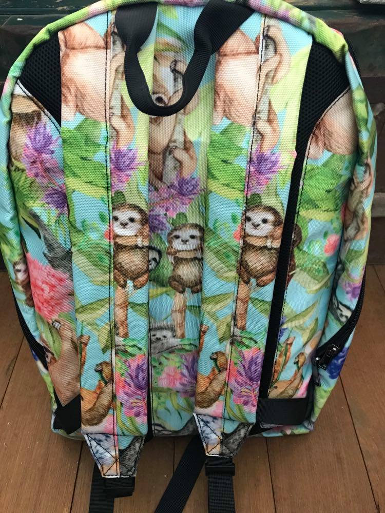 Sloth - Travel Backpack - Little Goody New Shoes Australia