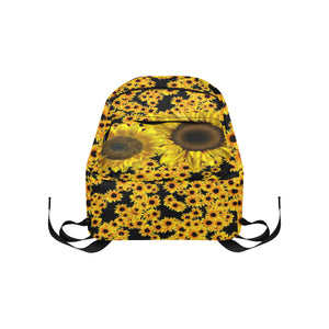 Sunflowers - Travel Backpack - Little Goody New Shoes Australia