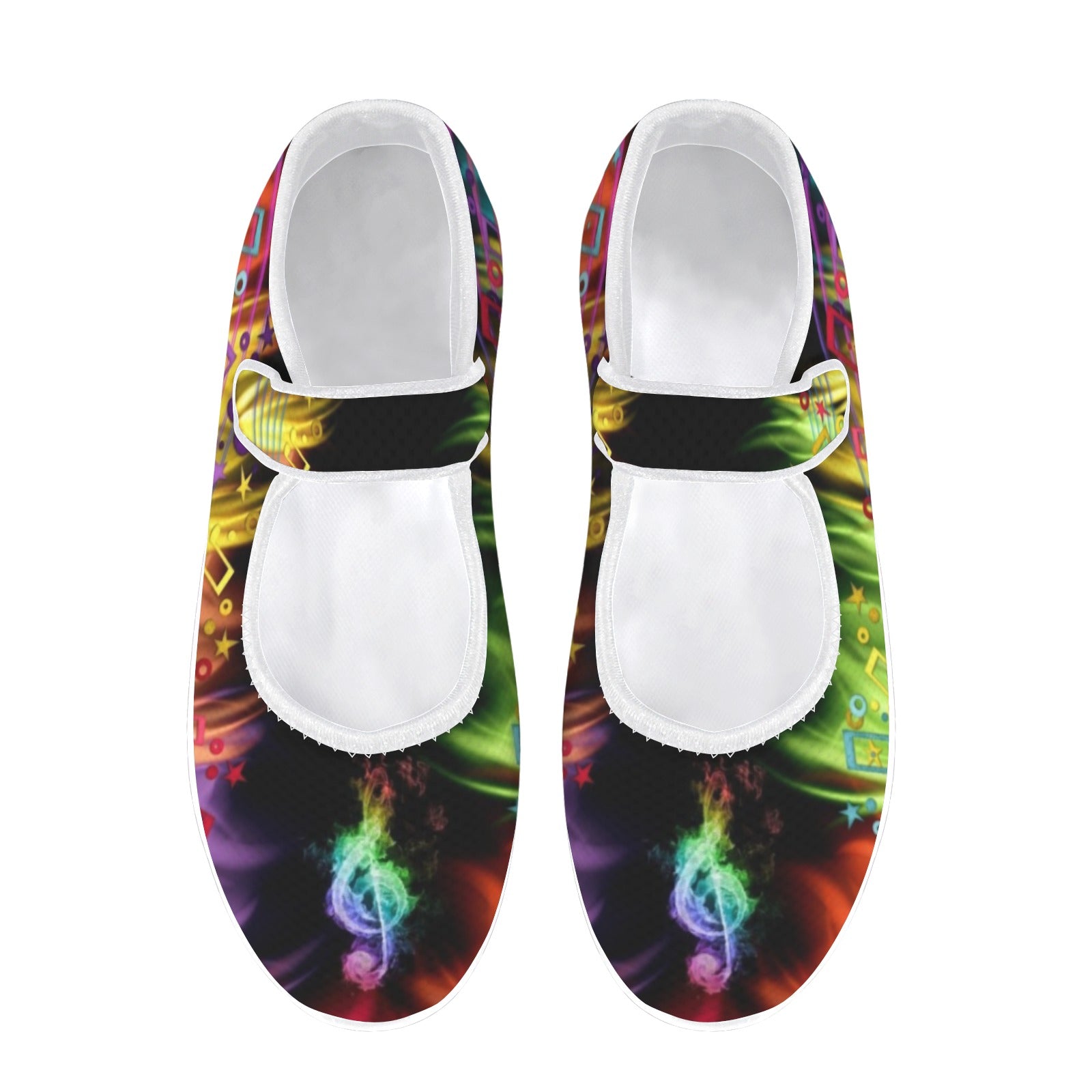 Musical Flames - Mary Jane Shoes