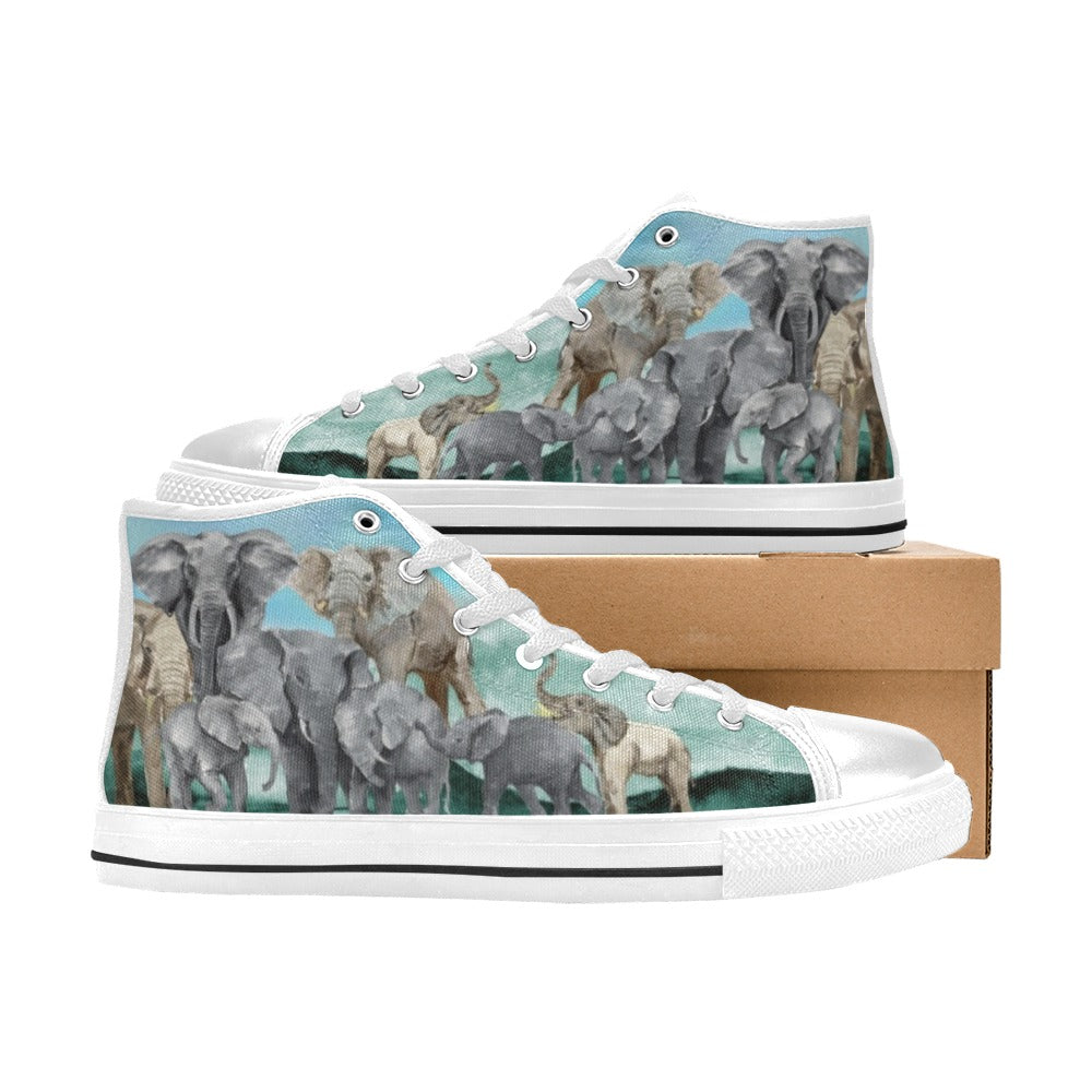 Elephants - High Top Shoes