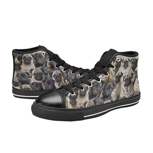 Pug - High Top Shoes