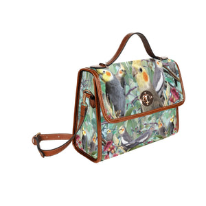 Cockatiel - Waterproof Canvas Handbag