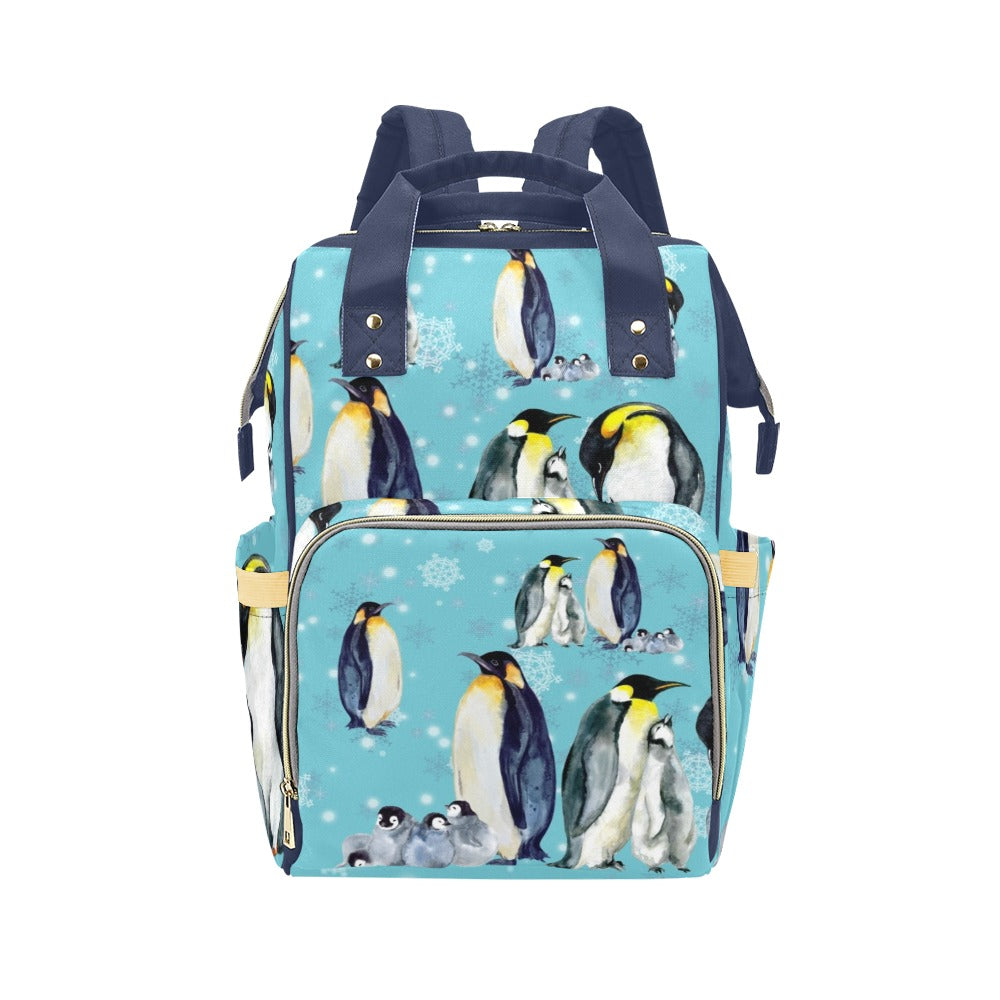 Penguins - Multi-Function Backpack Nappy Bag