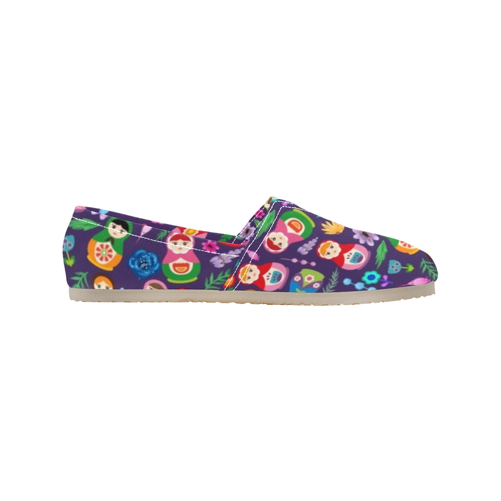 Nesting Dolls - Casual Canvas Slip-on Shoes