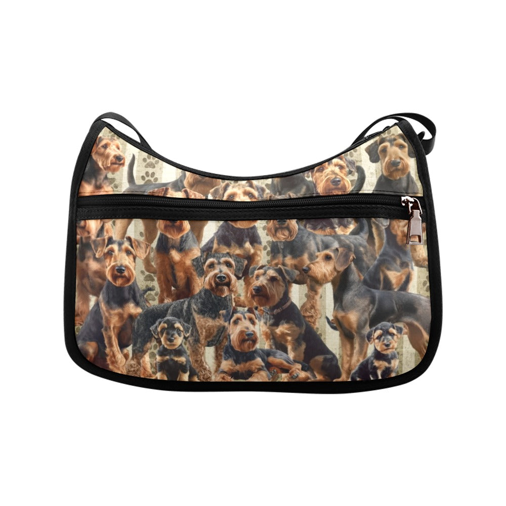 Airedale Terrier - Crossbody Handbag