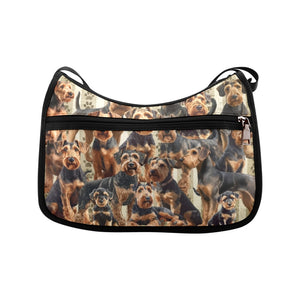 Airedale Terrier - Crossbody Handbag