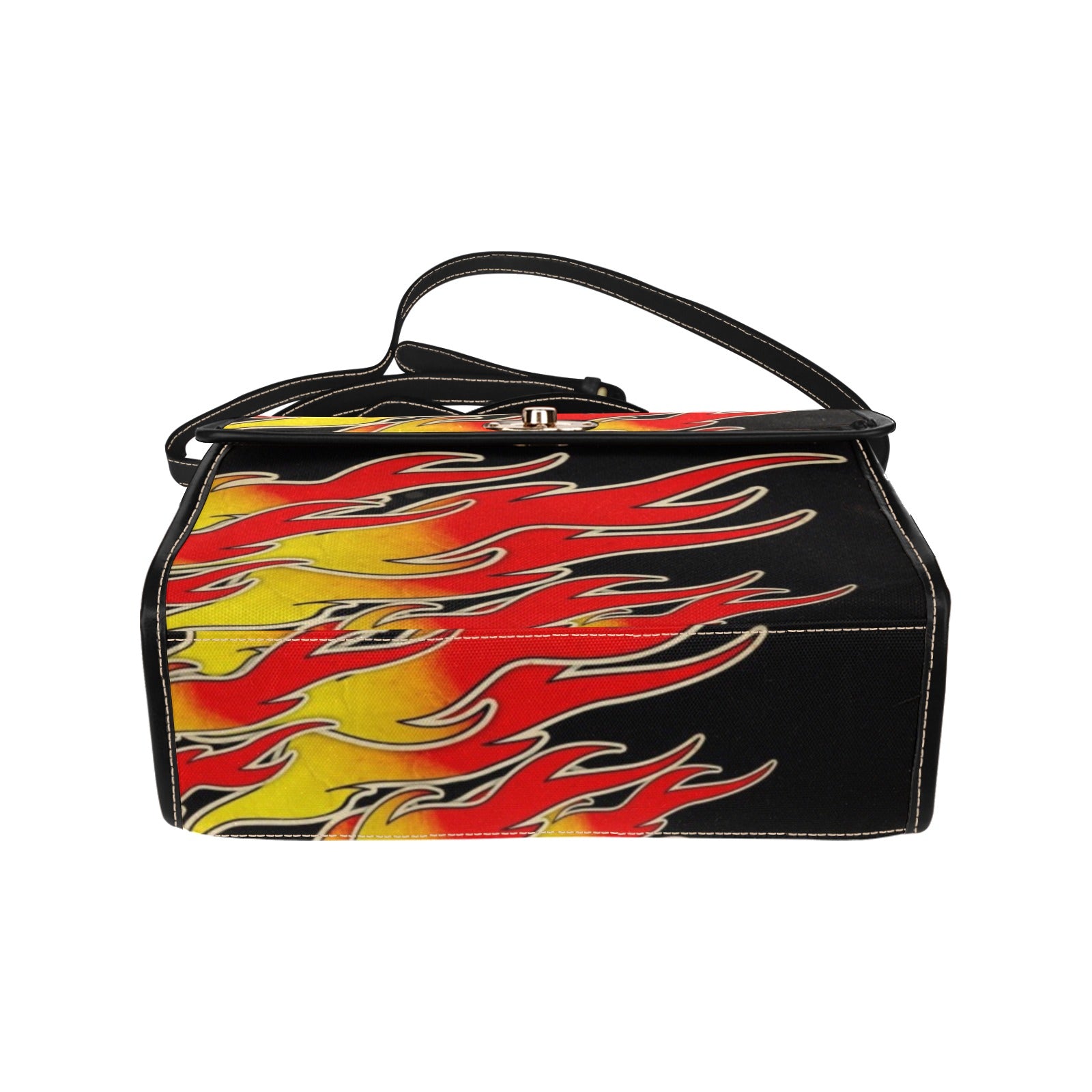 Flames - Waterproof Canvas Handbag