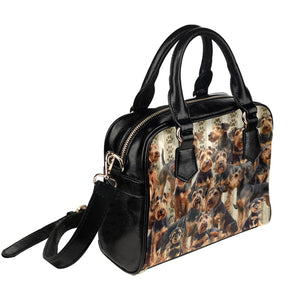 Airedale Terrier - Shoulder Handbag