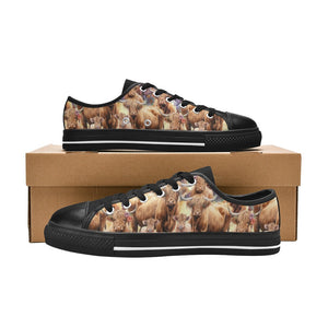 Highland Cows - Low Top Shoes