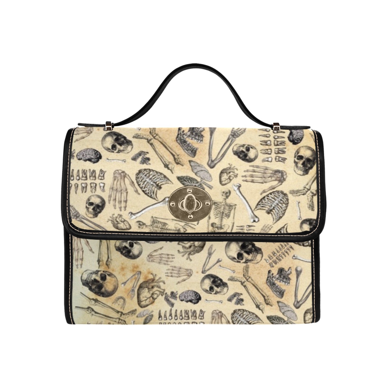 Vintage Anatomy - Waterproof Canvas Handbag