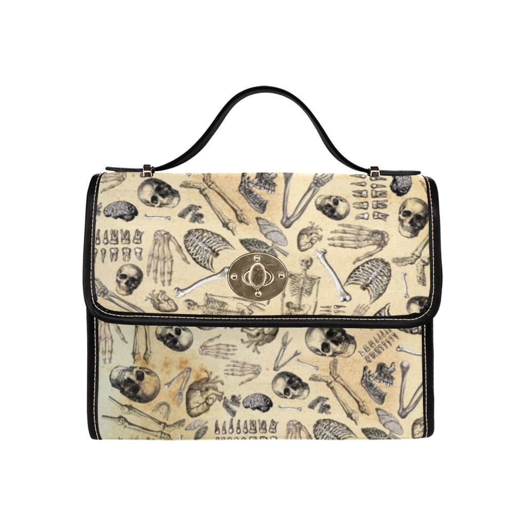 Vintage Anatomy - Waterproof Canvas Handbag