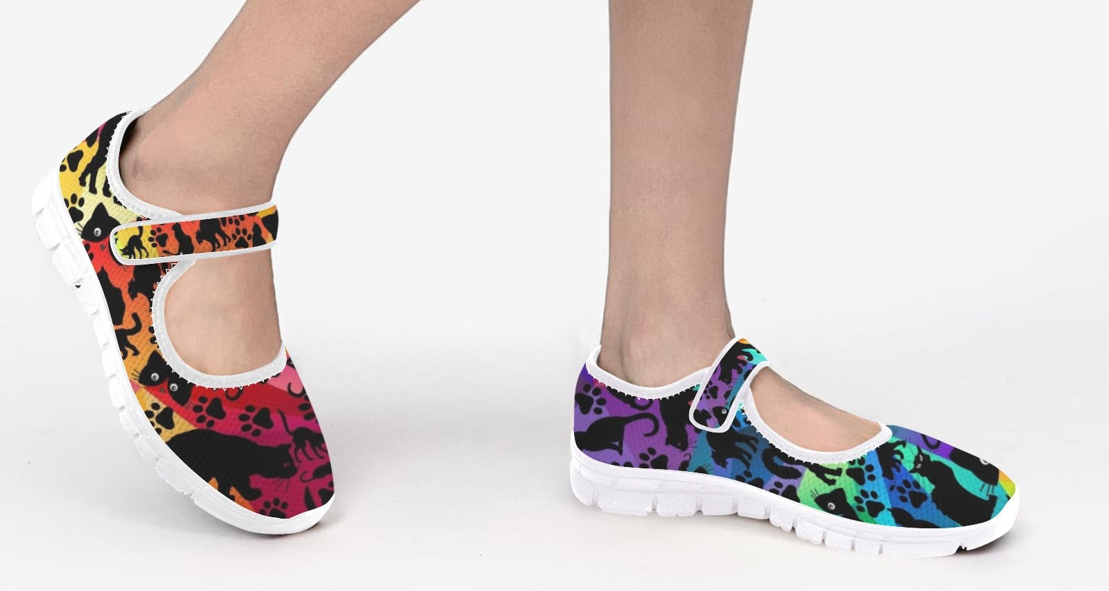 Black Cat Bright - Mary Jane Shoes