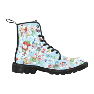 Snowmen - Canvas Boots