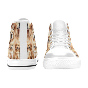 Golden Retriever - High Top Shoes