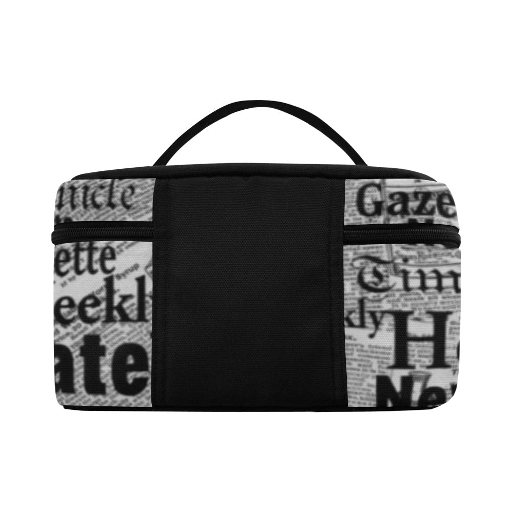 Newsprint - Cosmetics / Lunch Bag