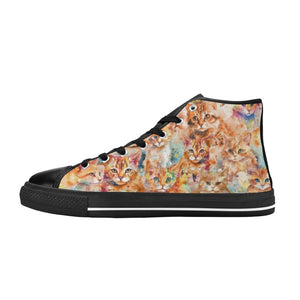 Ginger Cat - High Top Shoes