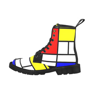 Mondrian - Canvas Boots