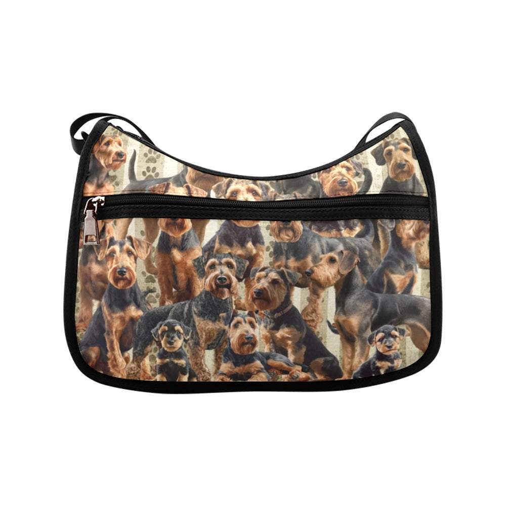 Airedale Terrier - Crossbody Handbag
