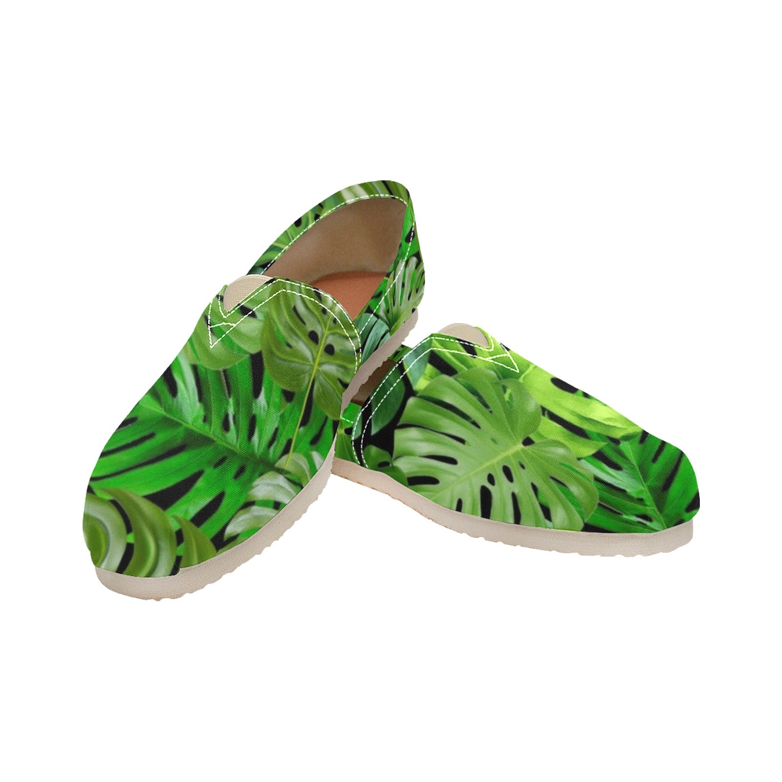 Monstera - Casual Canvas Slip-on Shoes