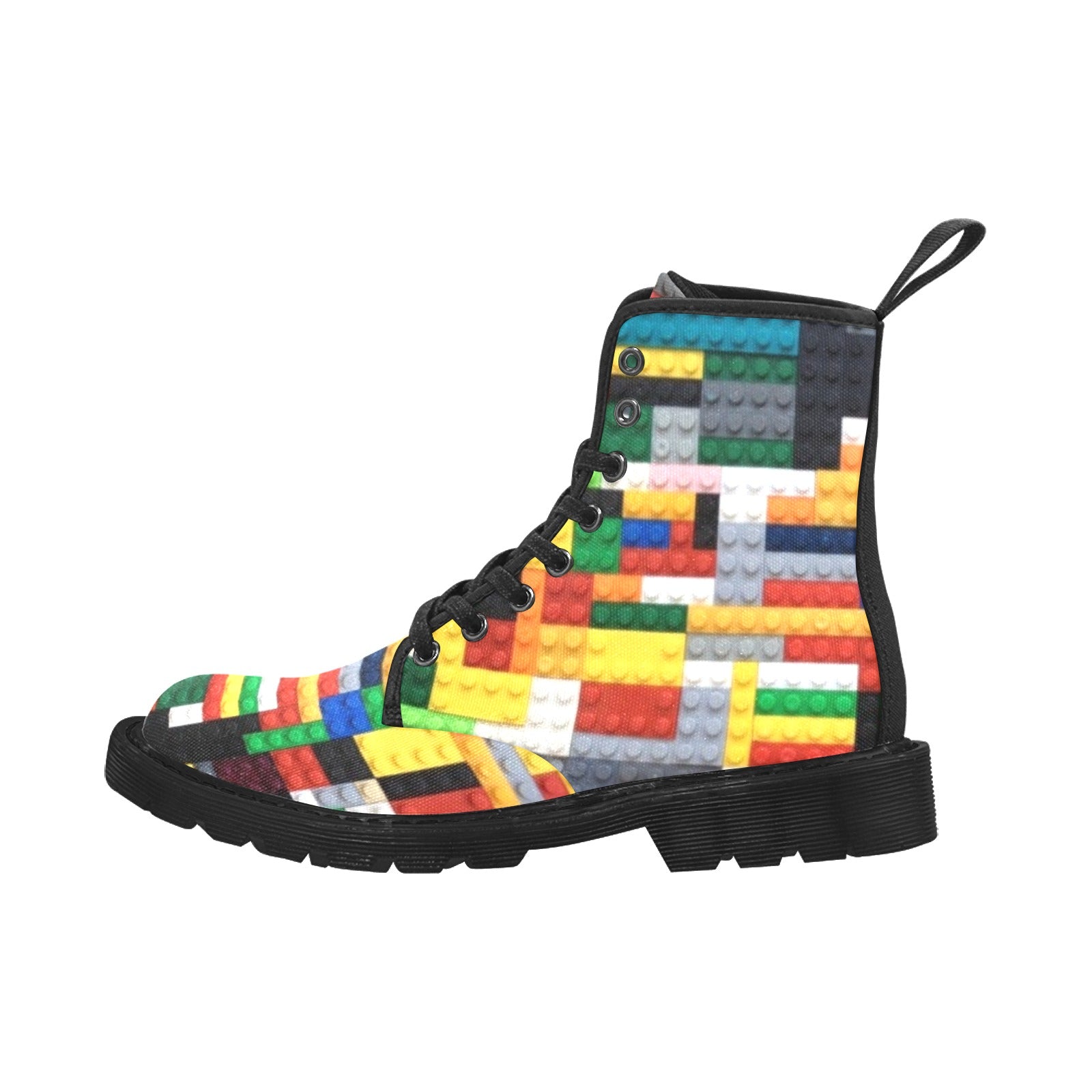 Building Blocks - Canvas Boots