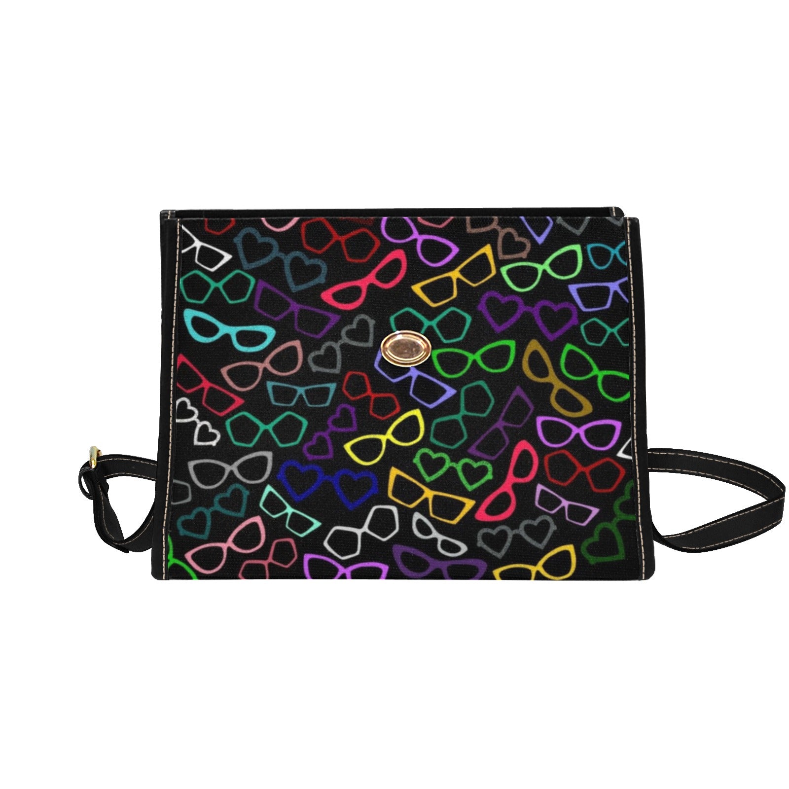Glasses - Waterproof Canvas Handbag