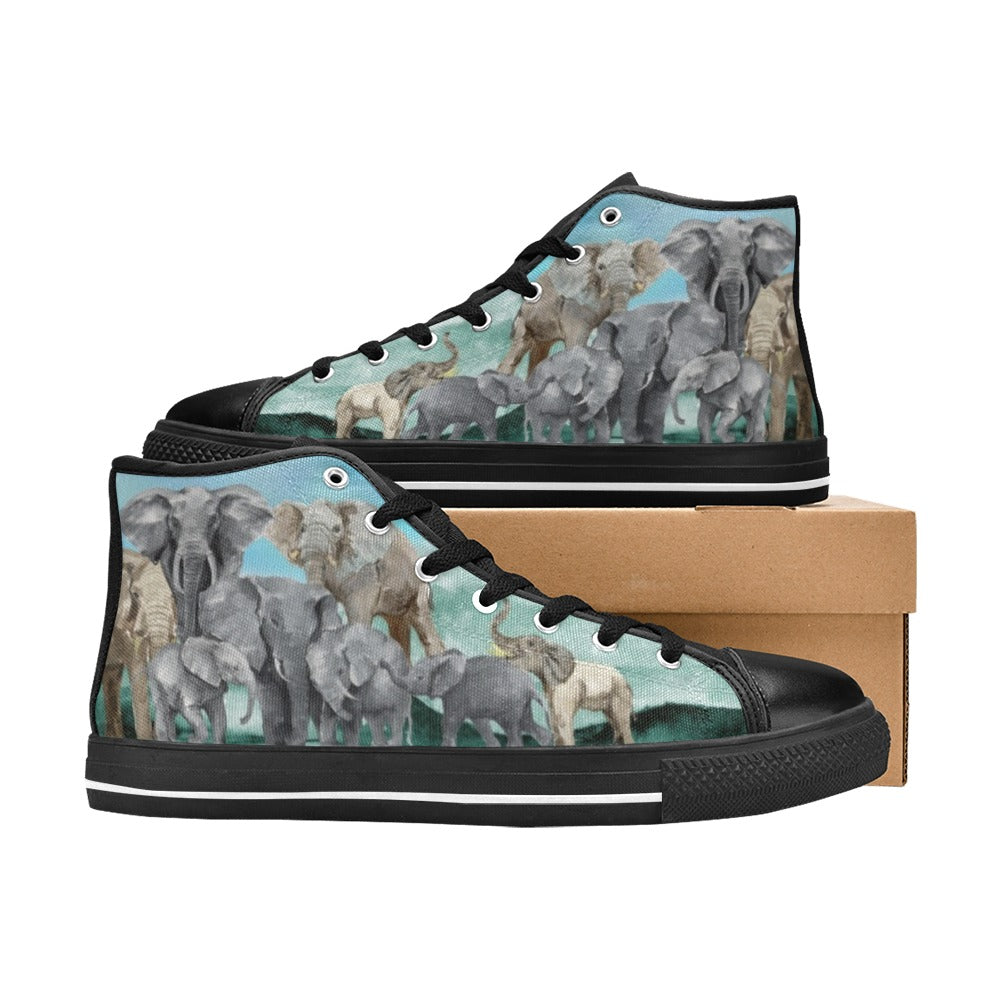 Elephants - High Top Shoes