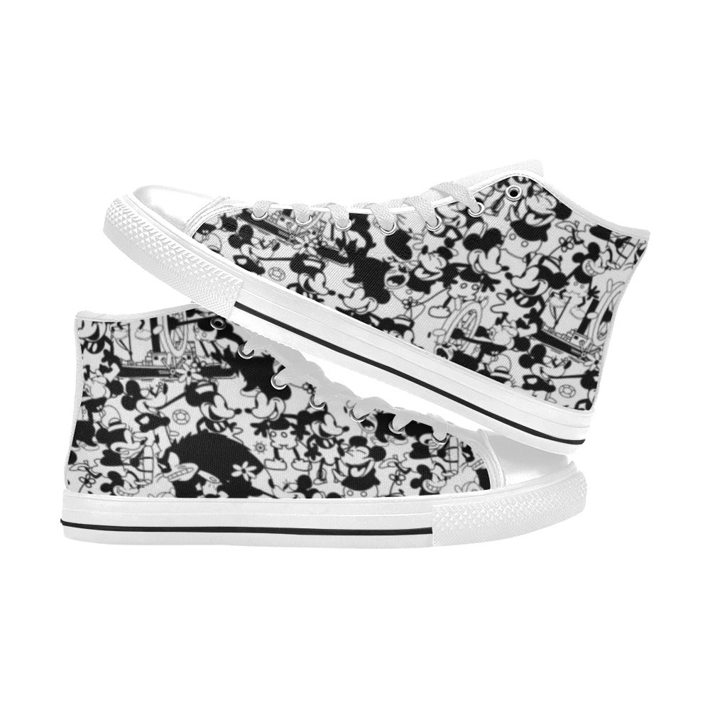 Steamboat Willie - High Top Shoes