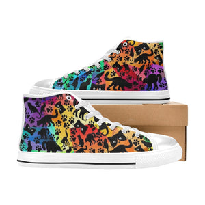 Black Cat Bright - High Top Shoes