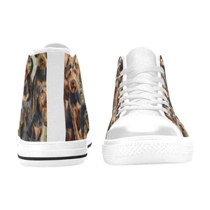 Airedale Terrier - High Top Shoes