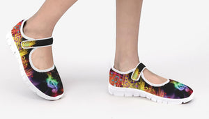 Musical Flames - Mary Jane Shoes