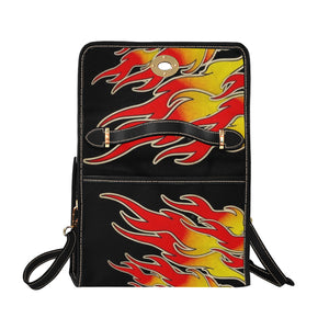 Flames - Waterproof Canvas Handbag