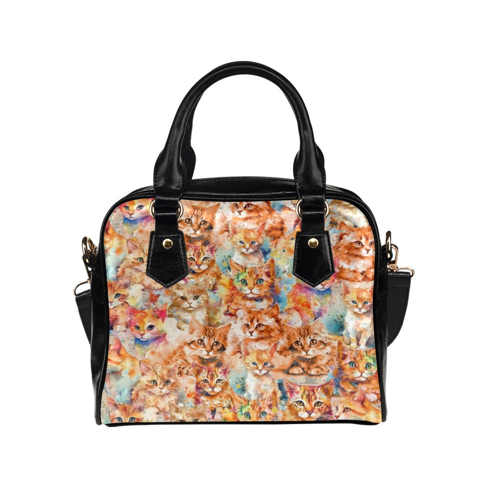 Ginger Cat - Shoulder Handbag