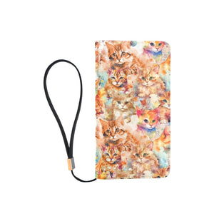 Ginger Cat - Clutch Purse Large