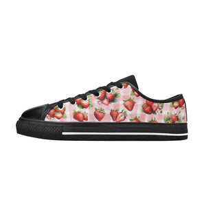 Strawberries - Low Top Shoes
