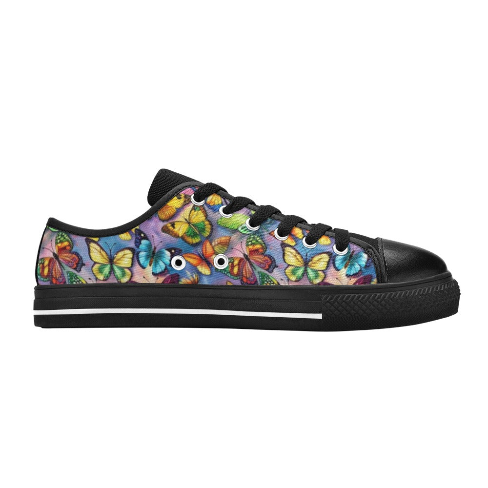 Butterfly Bright - Low Top Shoes