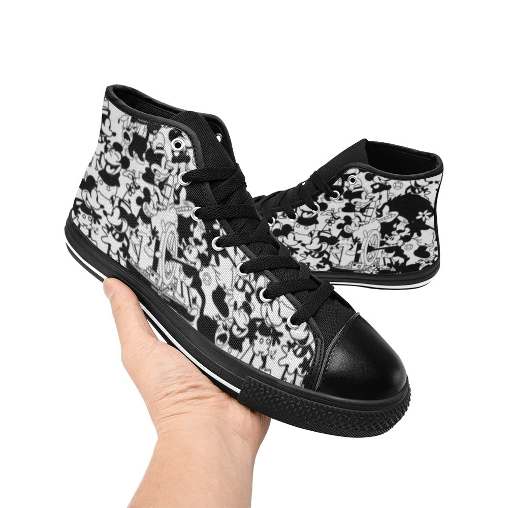 Steamboat Willie - High Top Shoes