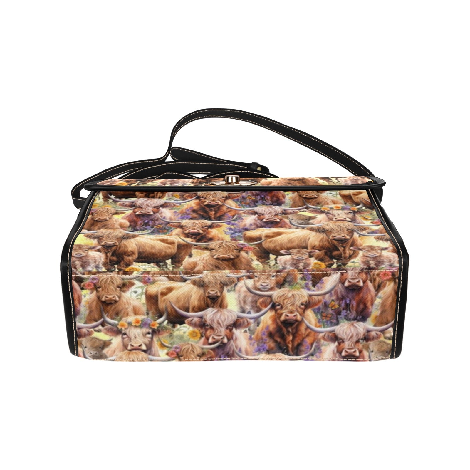Highland Cows - Waterproof Canvas Handbag
