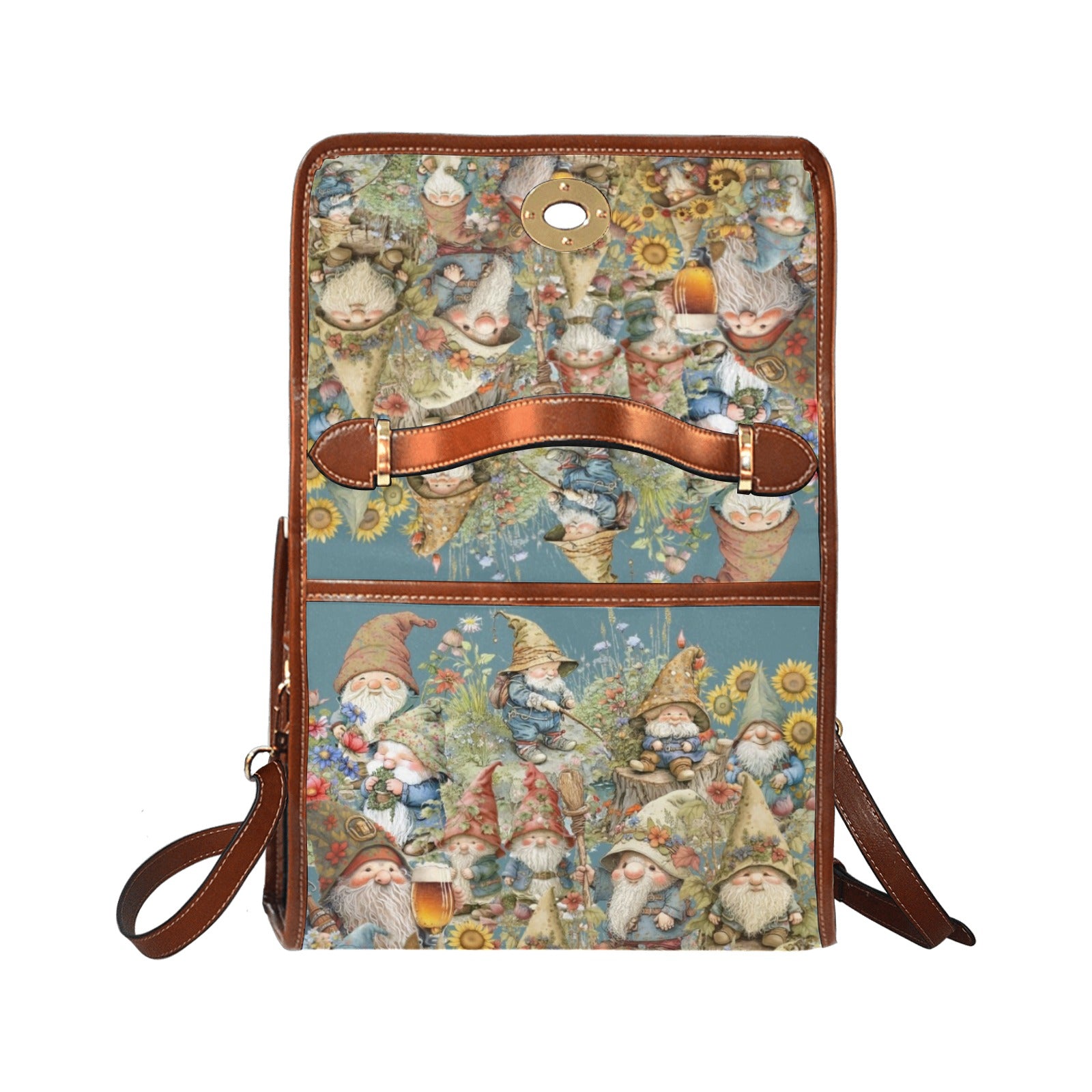 Gnomes - Waterproof Canvas Handbag