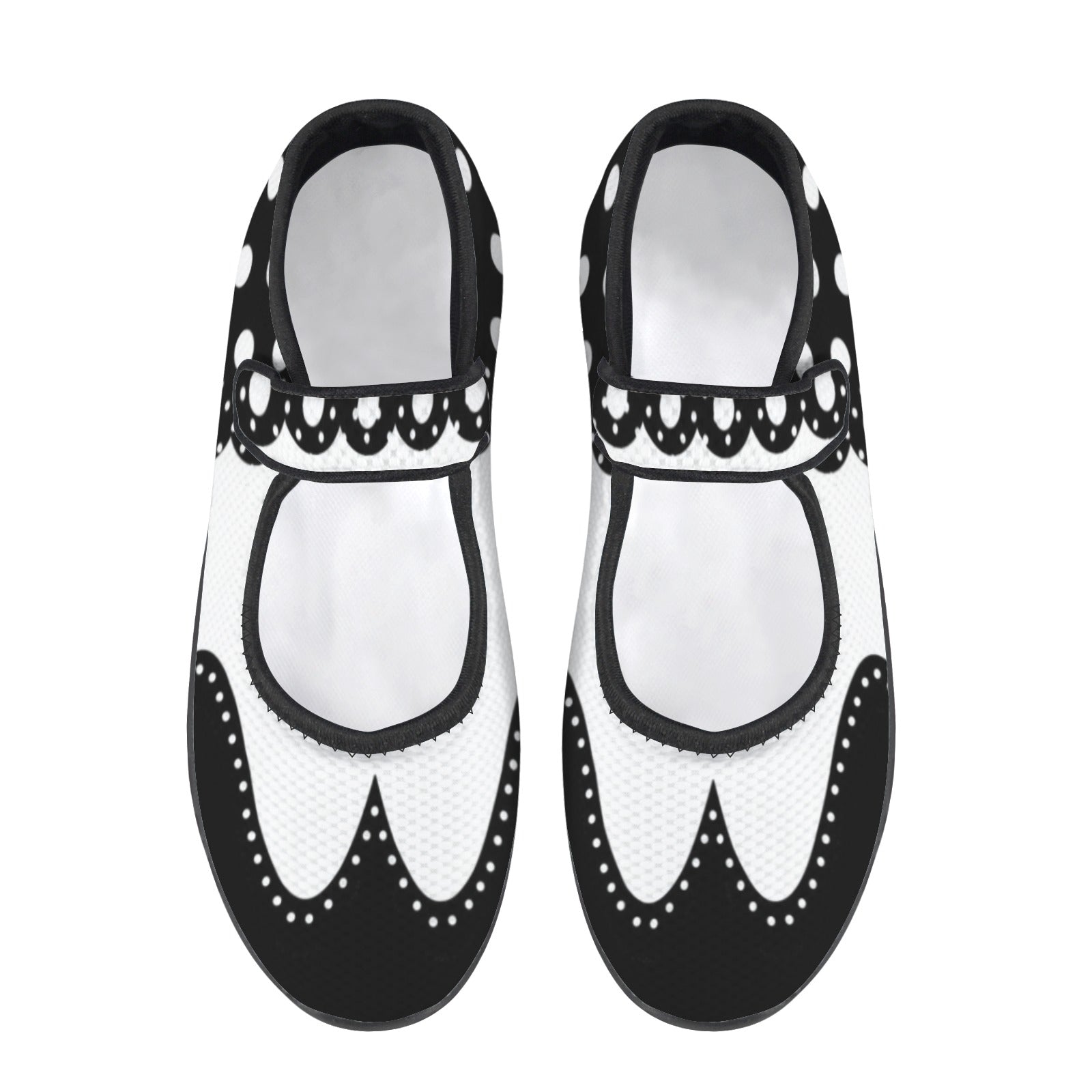Wingtips Polkadot - Mary Jane Shoes