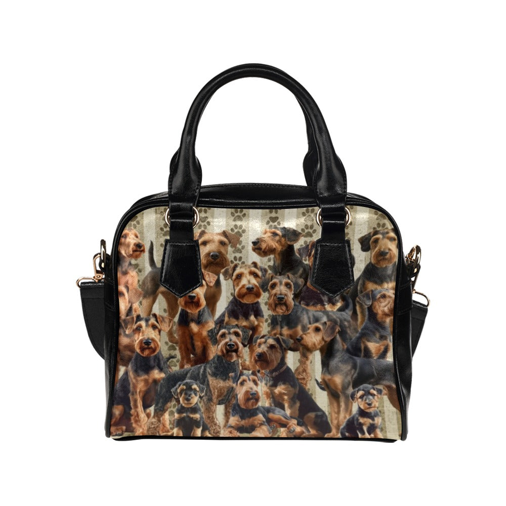 Airedale Terrier - Shoulder Handbag