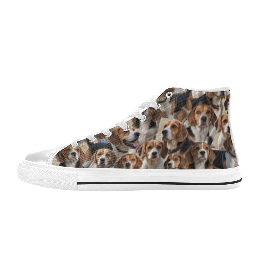 Beagle - High Top Shoes