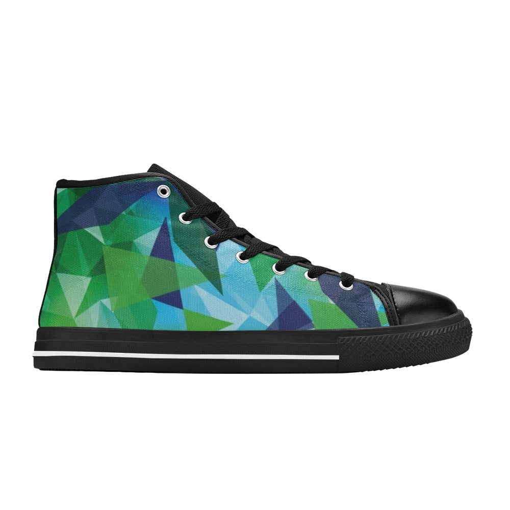 Polygon - High Top Shoes