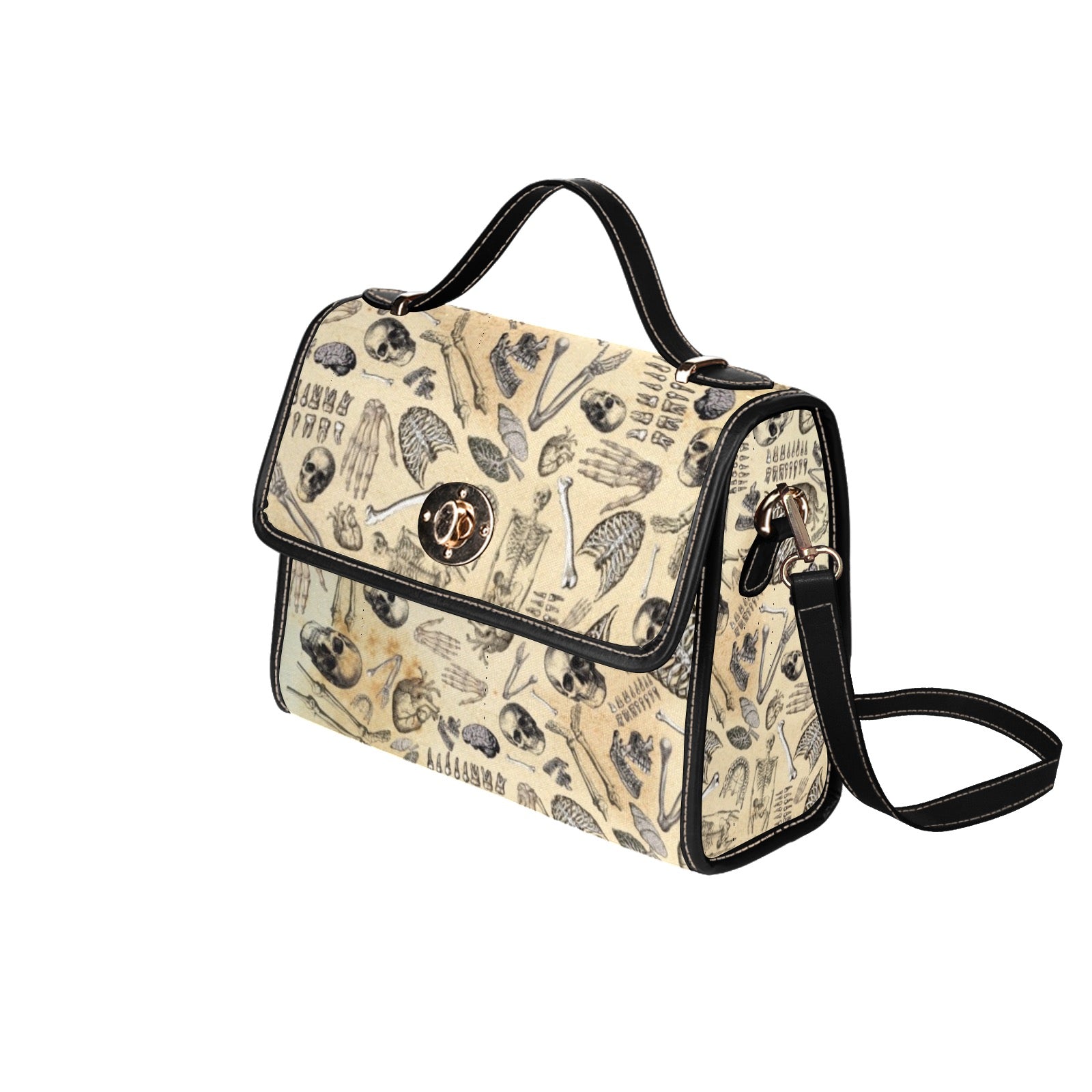 Vintage Anatomy - Waterproof Canvas Handbag