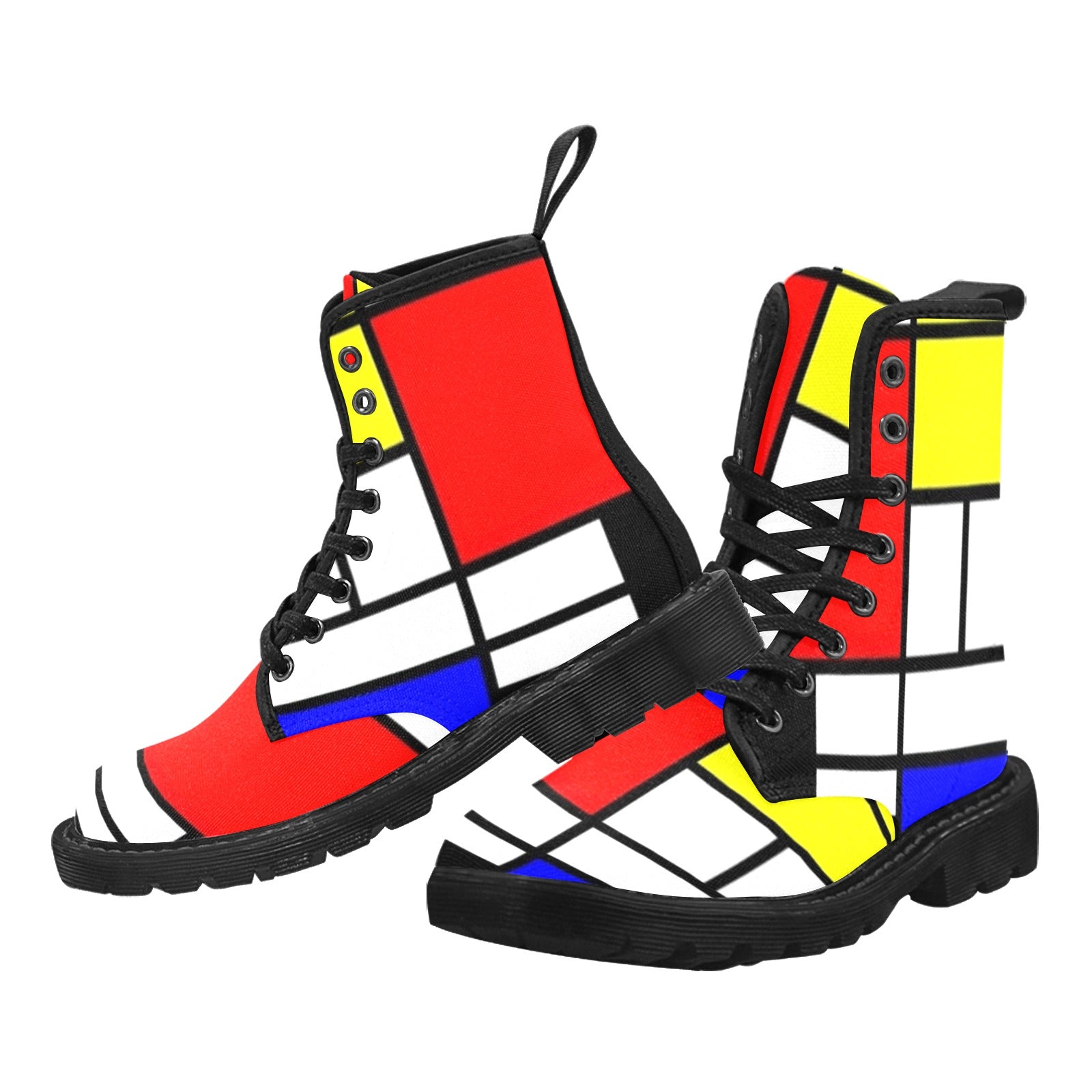 Mondrian - Canvas Boots