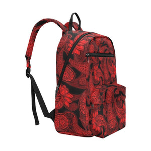Red Paisley - Travel Backpack