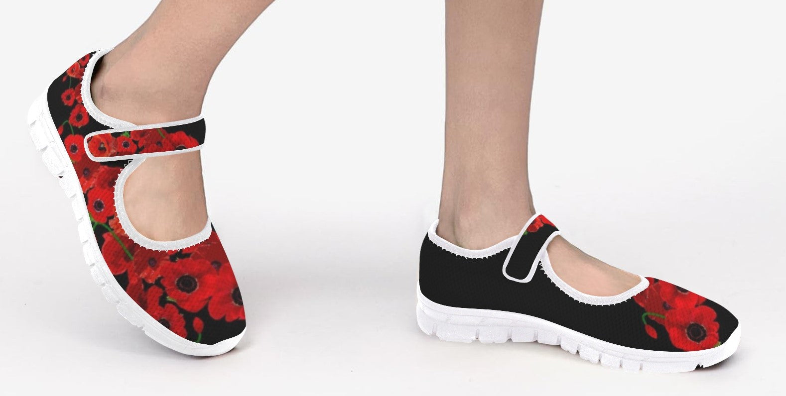 Poppies - Mary Jane Shoes